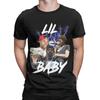 Lil Baby 90er Rap Inspiriertes Klassisches Grafisches Lustiges 100% Baumwolle T-Shirt Oberteile T-Shirts Für Männer