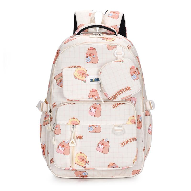 Girls Cartoon Outdoor Backpack Student Schoolbag