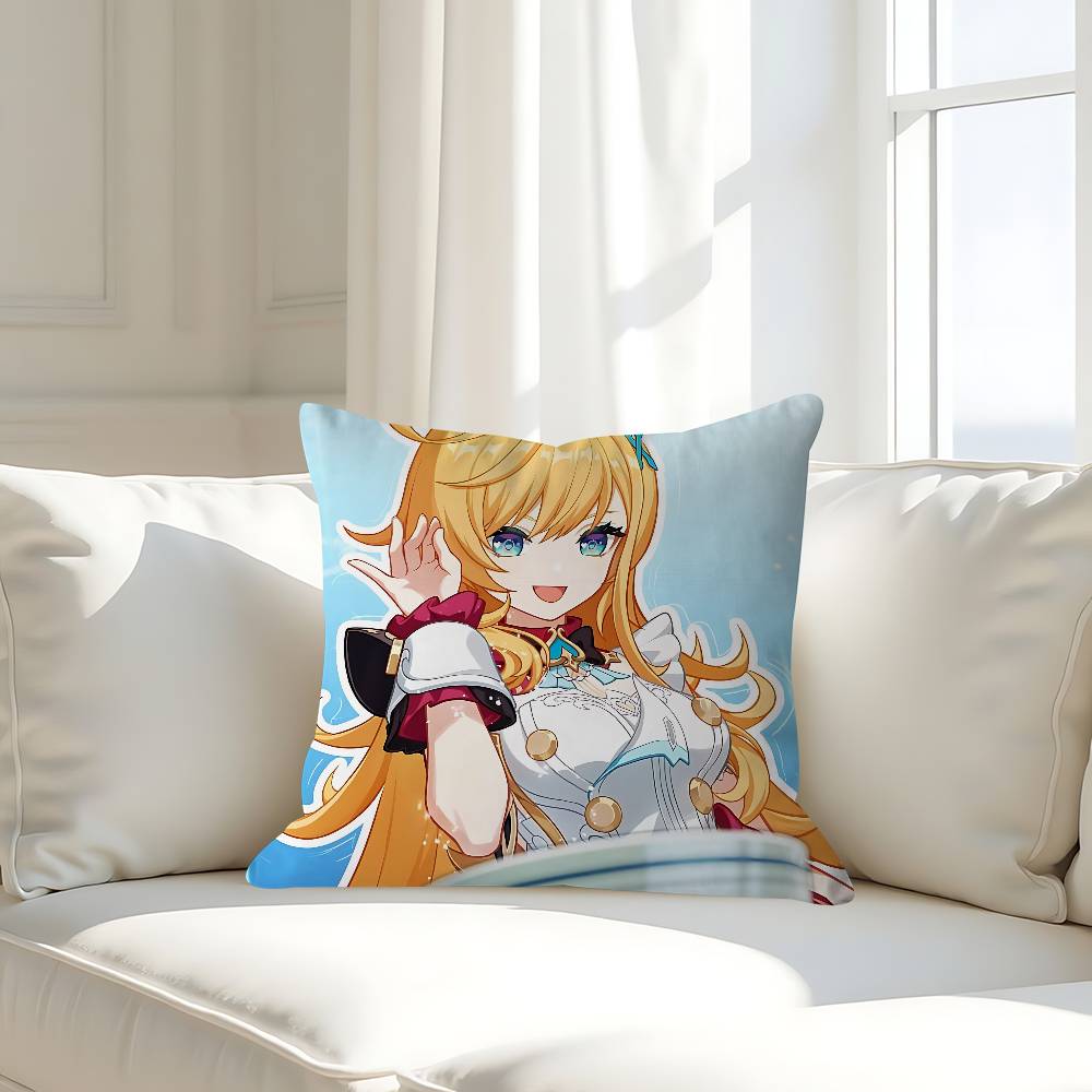 Game E-Escoffier Pillow Case Removable Washable Cushion Cover – All-Season Soft Linen