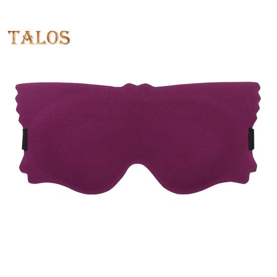 

3D детский повязка на глаза с регулируемым ремешком, мягкая повязка на глаза с эффектом памяти, наполнитель из пены, дышащий, светозащитный козырек для мальчиков, девочек и подростков пурпурно красный