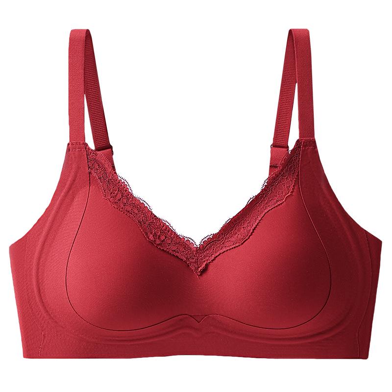 Seamless Push-Up Bra for Small Busts: Anti-Sagging, Wire-Free, Adjustable Shapewear, Soft Support