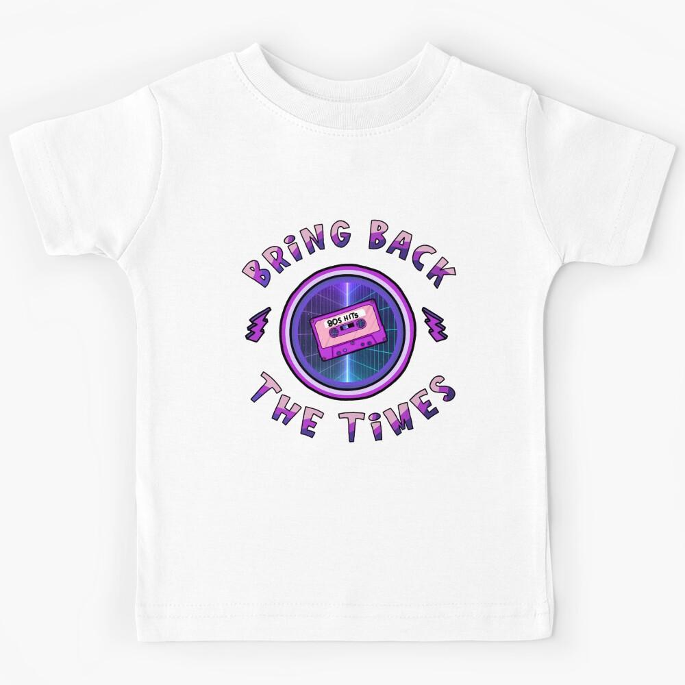 Retro 80s Music Lover Kids T-Shirt 140