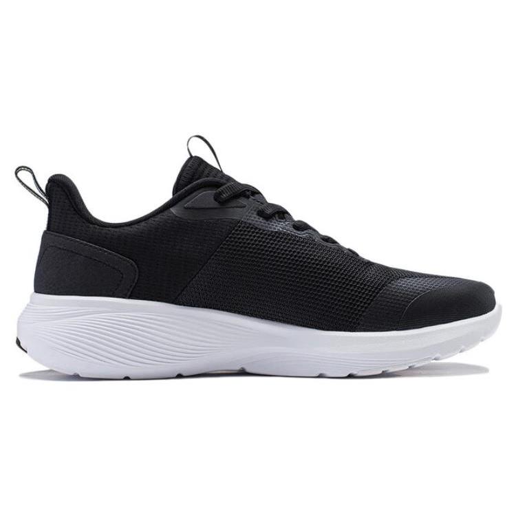 New LINING Take A Dip Running Shoes Men's Low top Black White ARST063-3