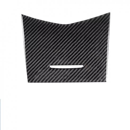 Carbon Fiber Interior Center Storage Cover Trim For Honda Accord Sedan 2003-2007