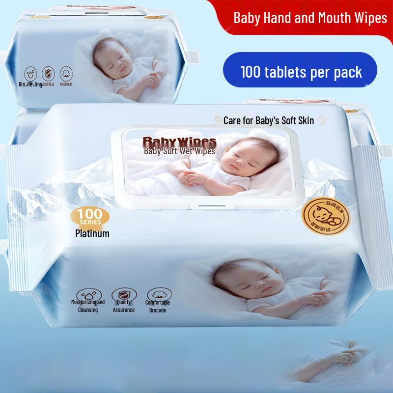 Thickened Baby Hand & Mouth Wet Wipes - Large Pack
