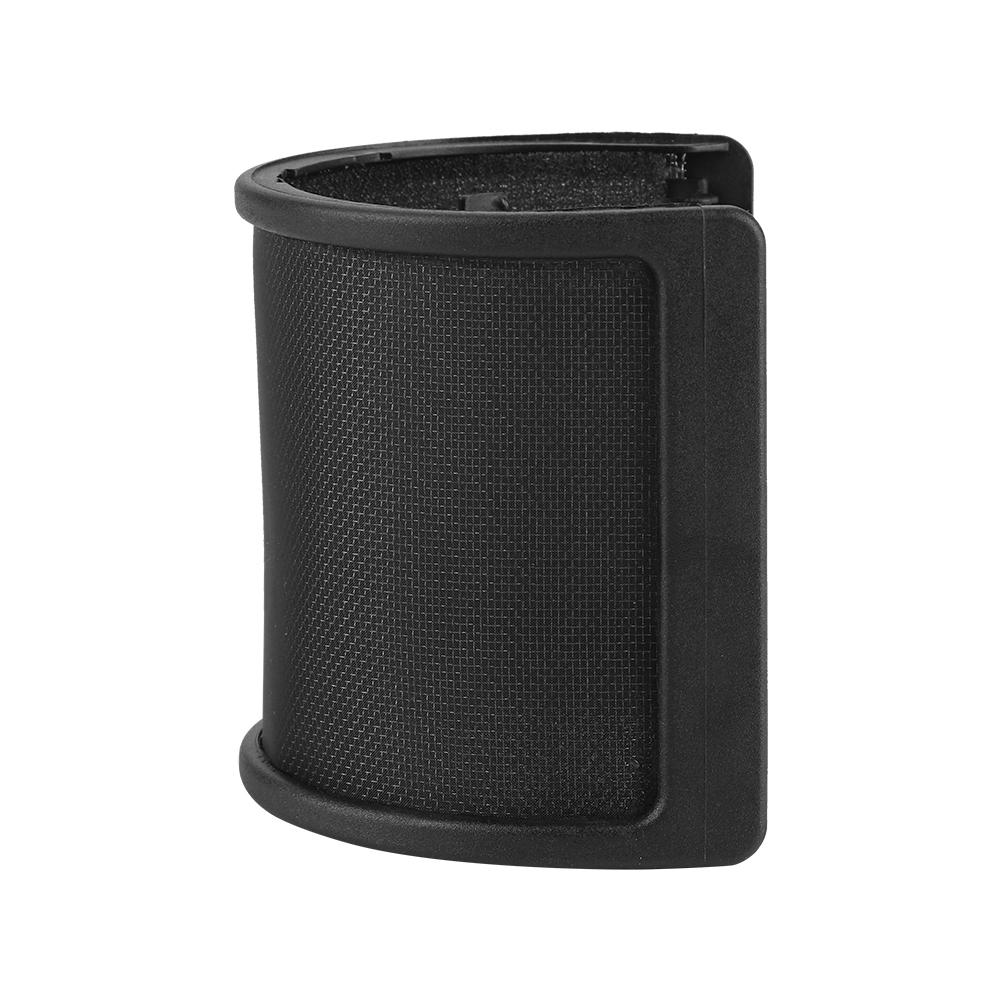 Small Multi layer U shaped Microphone Recording Studio Pop Shield Mic Filter Mask