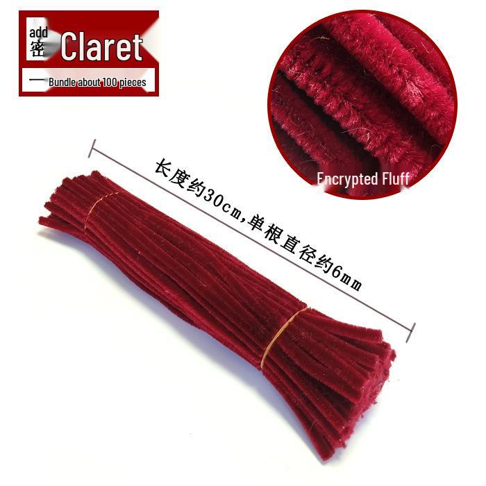 Super Dense Velvet Chenille Stems Sunflower Bouquet DIY Kit with Eco-Friendly Pipe Cleaners