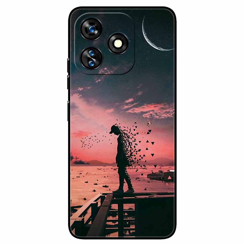 For Oukitel C51 Case 6.8'' Shockproof Silicon Animals Cool Painted Covers for Oukitel C51 C 51 Cartoon TPU Shell Protective Capa