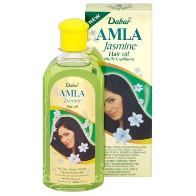 Amla Hair Oil - For Long, Strong, Fresh-smelling, Beautiful Hair - 200ml-6.4 FL.OZ - Also for Colored Hair That Needs Protection