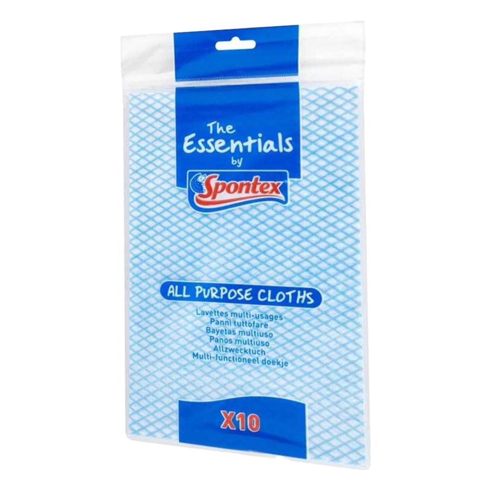 Panni per la pulizia Spontex Essentials (Confezione da 10)