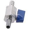High Pressure Resistant 3/8" Barb Ball Valve 304 Stainless Steel Mini Ball Valve Silver Shut-Off Valves Water Gas Fuel