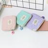 Fashion Women Small Cosmetic Bag Mini Coin Pouch Zipper Closure Lightweight Portable Travel Accessory Bag Storage