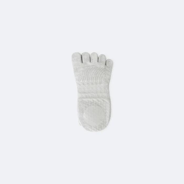 Non-slip Full Toe Socks ProGrip (Light Gray)