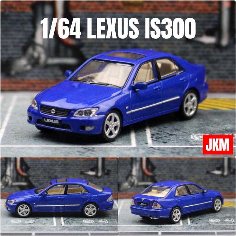 

1:64 LEXUS IS300 Alloy Car Model Diecasts Metal Classic Vehicles Car Model High Simulation Miniature Scale Collection Kids Gifts темно-синий