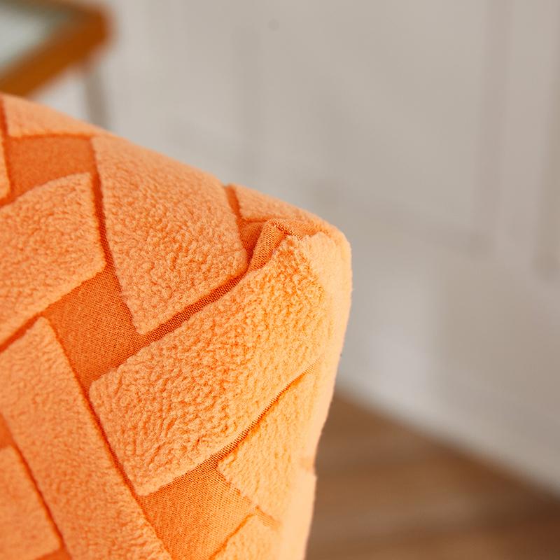 thick plush jacquard chair covers for dining room for banquet decoration for pets chair slipcovers easy to wash