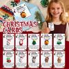 Christmas Series Resin Pocket Holiday Greeting Cards, Blessing Cards Express Gratitude, Gifts Come With The Card.