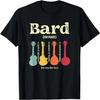 Bard Class Tabletop Definition Musical Prodigy Instrument T-Shirt