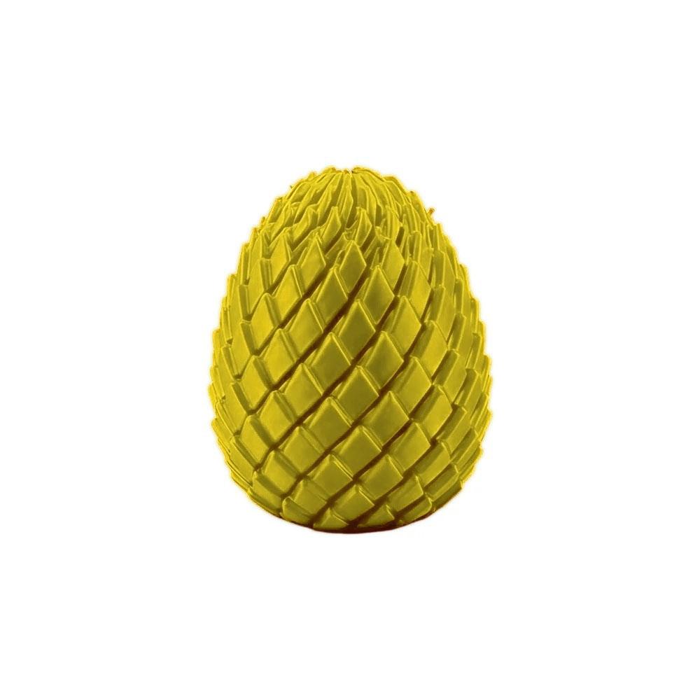 

3D Printed Dragon Egg Stress Reliever Toy - Creative Prank Gift Party Ornament Gentle Twisting Motion Children s Plaything Long 18cm