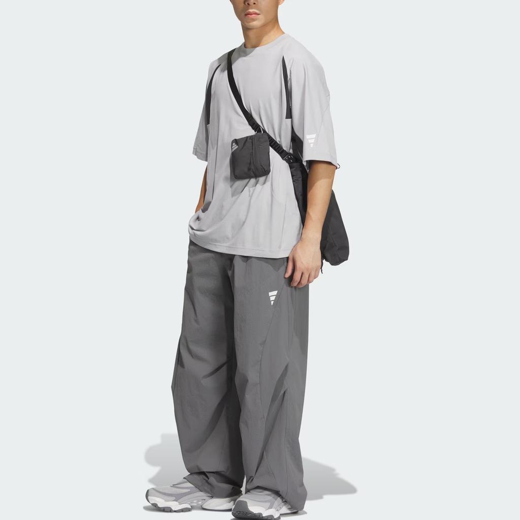 adidas FOS Series Woven Tracksuit Bottoms Men Bottoms Gray JY8055