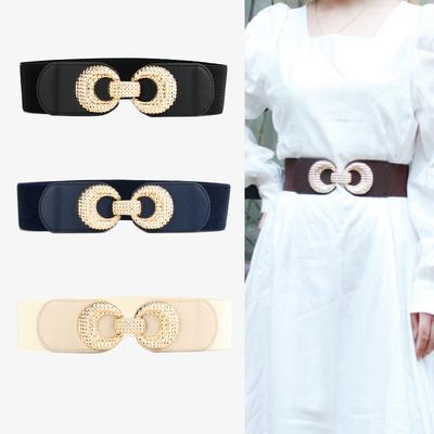 Elastic Elastic Belt Women'S Decorative Dress Coat Waist Wide Waist Seal Premium Accessories Belt