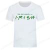 Irish T-Shirts for Men St Patrick's Day Print T-Shirt Mens Sports T-Shirt Street Fashion Short Sleeve Tee Shirt Men Clothing
