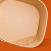 10Pcs Disposable Lunch Box Kraft Paper Square Lunch Box Fast Food Packing Boxes Paper Bowls With Lid Household Bento Boxes