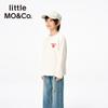 little MO&Co. Kids' Anti-Bacterial Love Heart Long Sleeve T-Shirt