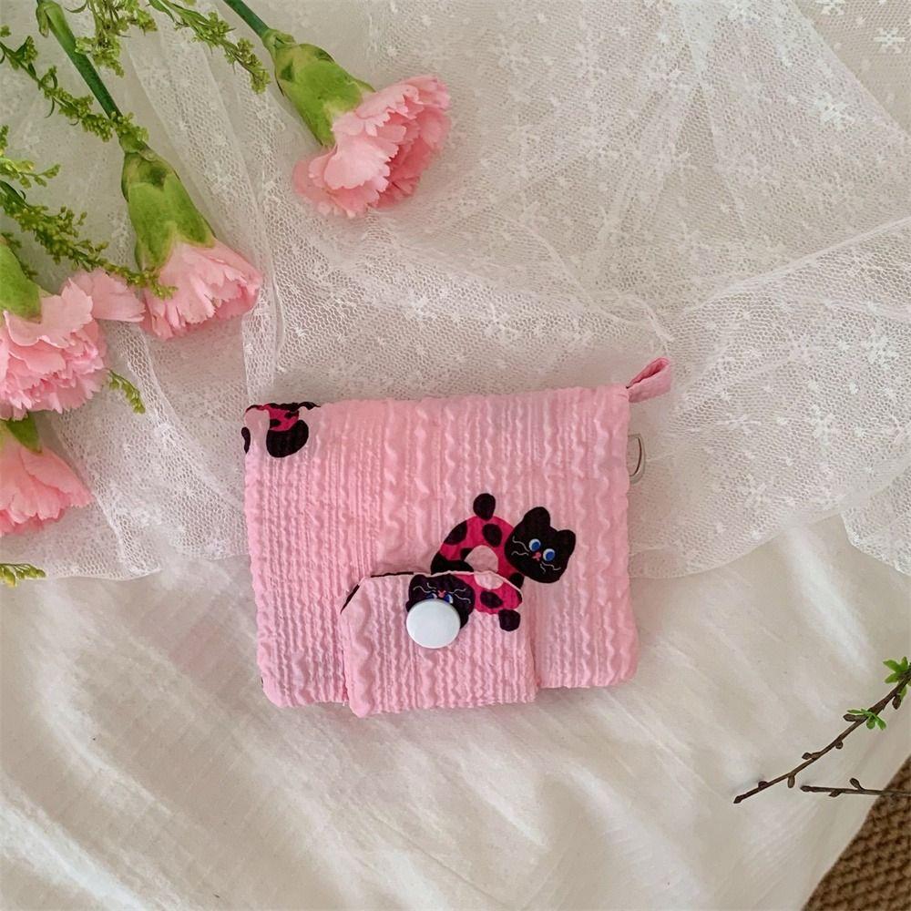 

New Floral Wallet Cloth Cartoon Storage Bag Mini Change Pouch Women Girls