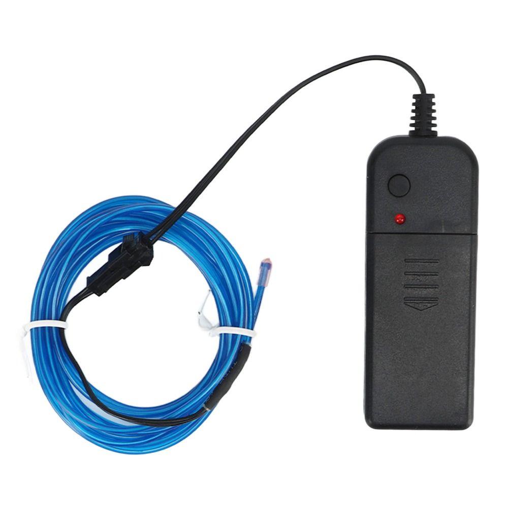 2 Pcs 5m LED Bicycle Frame Light Waterproof Neon Tube Rope Lights Neon Light Strip  DIY Decoration