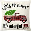 New Christmas Pillow Cover, Deer Snow Festival Decoration, Home Sofa, Living Room Pillow, Cushion Cover