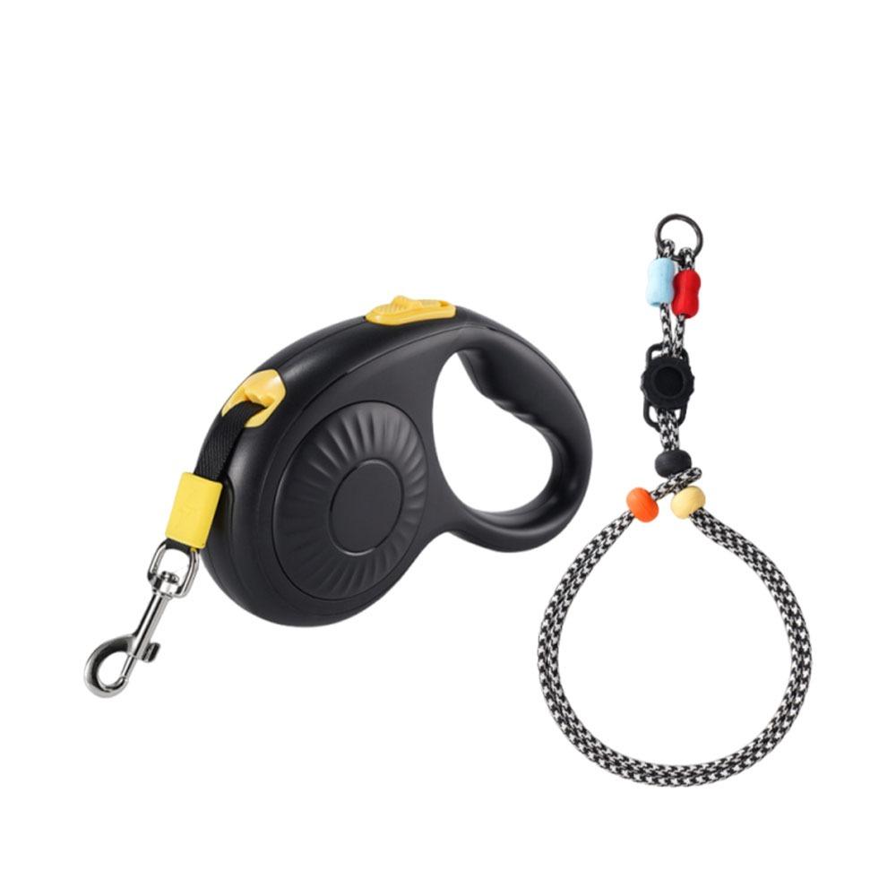 

Retractable Retractable Dog Leash Adjustable Dogs Auto Retractable Belt Dog Walking чёрный