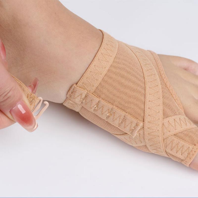 Adjustable Hallux Valgus Sleeve Spacer Separator Toe Corrector Fabric Bunion Corrector Breathable Sports Bunion Socks Running