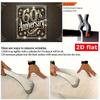 A 2D flat item used to celebrate the 60th anniversary celebration, made of polyester fiber, party banner