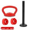 Portable Fitness Accessories: Handle for Dumbbell, Barbell, Kettlebell Swing, Hip Raise, Prone Support