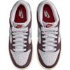 Nike Dunk Low SE Big Kids' Shoes White Burgundy Ash Glacier Blue Casual Sneakers IB5691-100