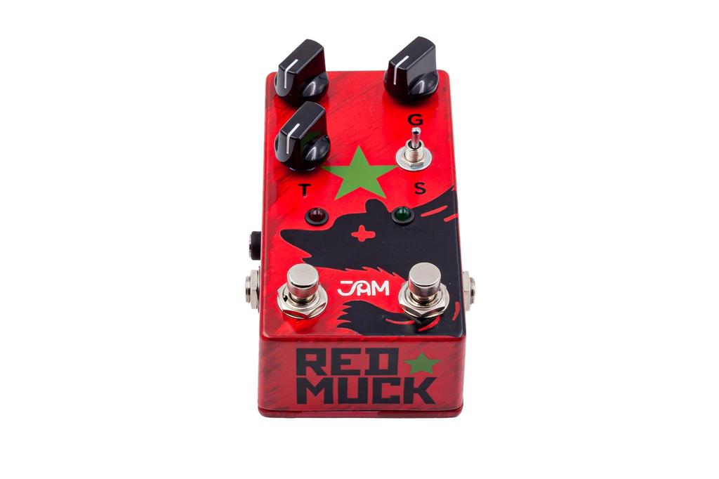 JAM Pedals Red Muck Fuzz Distortion Pedale Effetto Chitarra MK.2