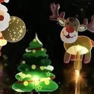 

Solar Christmas Garden Lights Waterproof Christmas Decorations Lamp Outdoor Lights for Garden for Yards Porches Lawn Party CN