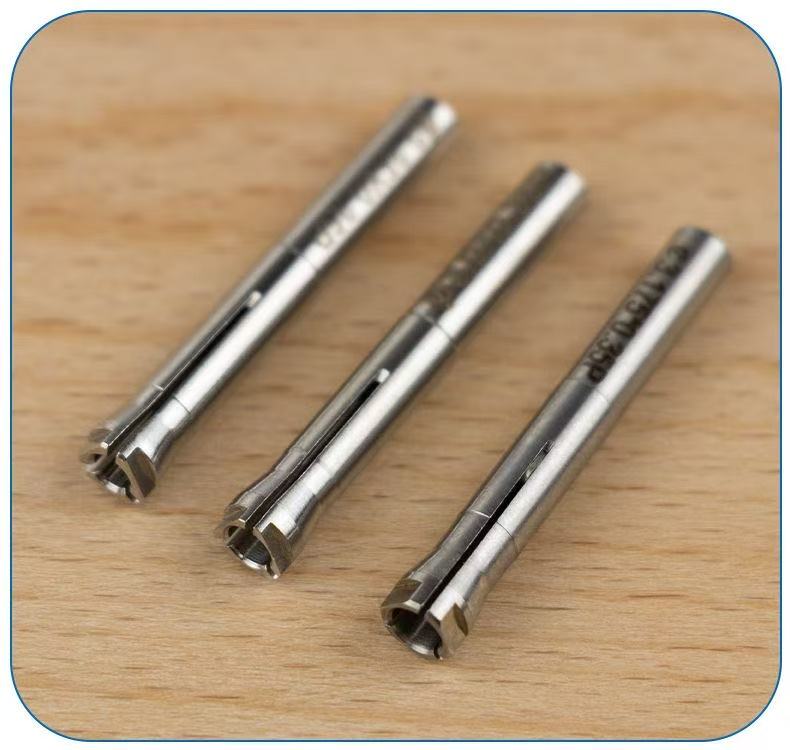 10Pcs Dental 2.35mm 3.0mm 3.175mm Clamp Adapter, Suitable for Sturdy 210 102L 105L Marathon Micro Motor Handle Oral Accessories