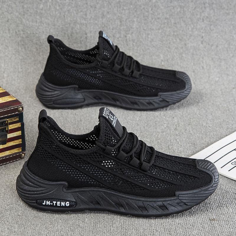 Men's Casual Shoes Sneakers Sneakers Black Casual Dress Lace-Up Men's Office Shoes Men's