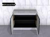 2-Meter Stainless Steel Waterproof Kitchen Cabinet with Sink for Household or Rental Use