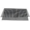 Food Grade NonStick Grid Sheet Multifunctional Barbecue Grid Mat for Barbecue Outdoor(Black 33x40cm )