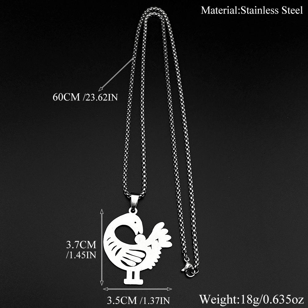 Sankofa Vogel Adinkra Symbol Anhänger Halskette Für Frauen Männer Edelstahl Afrikanisch Antik Stammesweisheit Nation Schmuck Geschenke