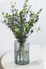 Glass Vase Clear Glass Flower Base Large Straight Cylinder Glass Vase Flower Vase Transparent European Style Flower Base Glass Vase Scandinavian Style