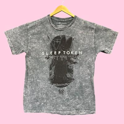 Sleep Token Take Me Back To Eden Rock Band Mineral Wash Tee L