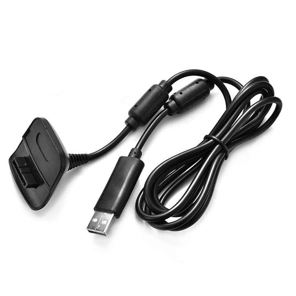 USB Charging Cable Line 1.8m For Xbox 360 / Xbox 360 Slim  Wireless Controller