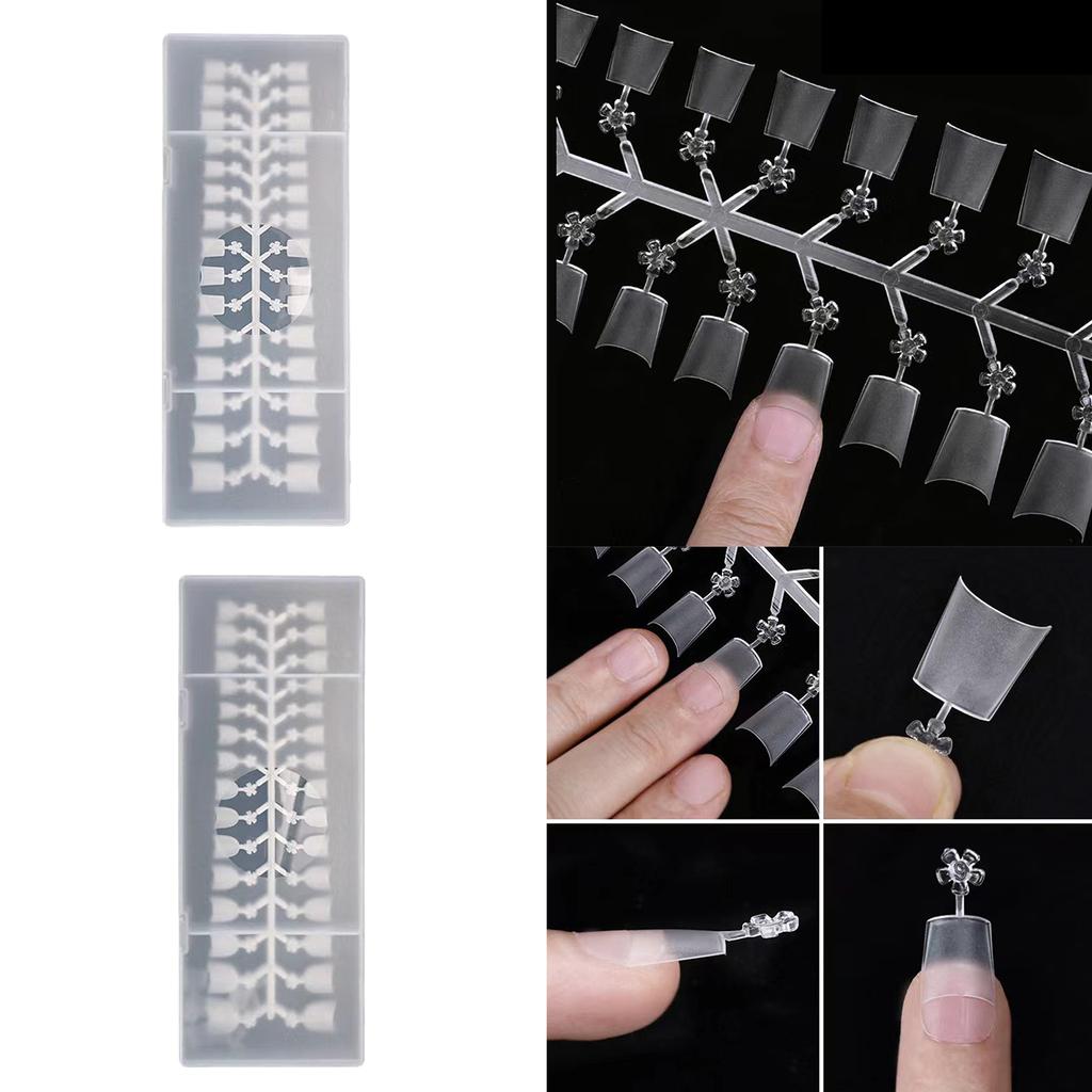 240 Pcs Oval Short False Nail Art Tips Set Half Cover French Resin Fake Nail Tips Finger Stickers Nail Extension Tips