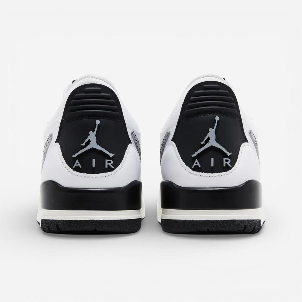 Jordan Legacy 312 Low Bílá Černá Sloní Vzor Swoosh