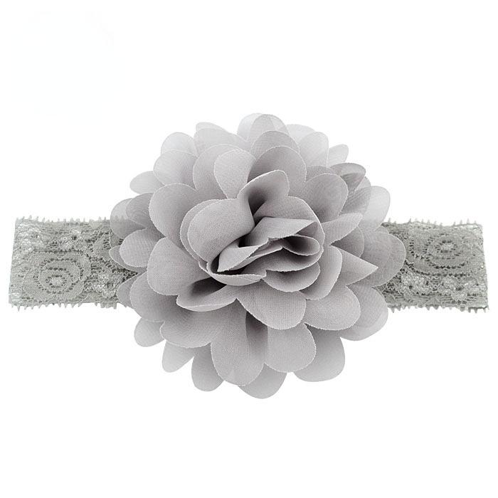 Chiffon Flower Plus lace Headband  Bbaby Headband Hair Accessories European And American Fashion Children's Headband