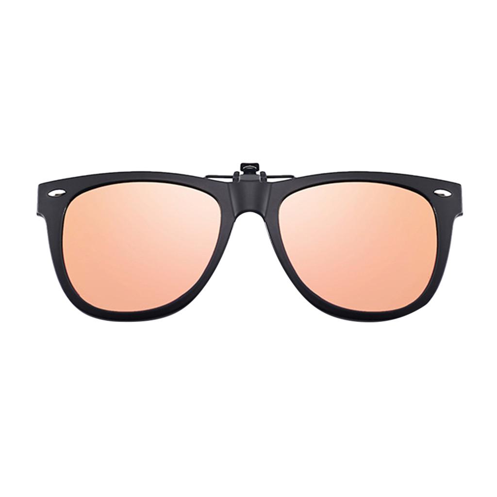 OopsMi Clip-On Occhiali Da Sole Polarizzati TR90: Flip Up Per Occhiali Da Vista – Protezione UV400