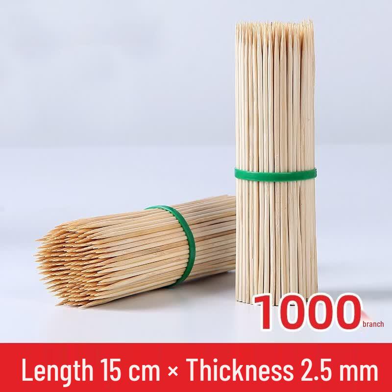 Oeny Disposable Bamboo Skewers Pack of 2
